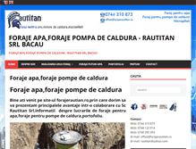 Tablet Screenshot of forajerautitan.ro